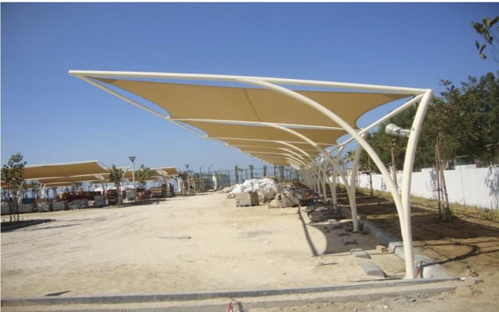 Single Car Parking Shade Ajman
