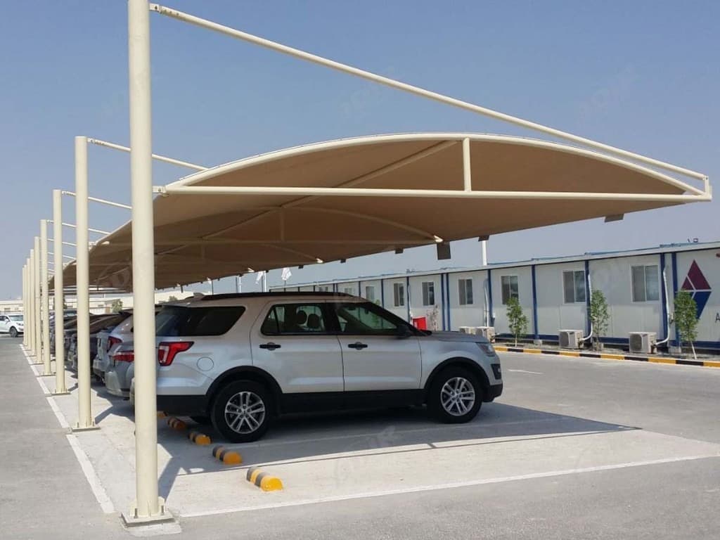 Arch-type Car Parking Shade